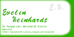 evelin weinhardt business card